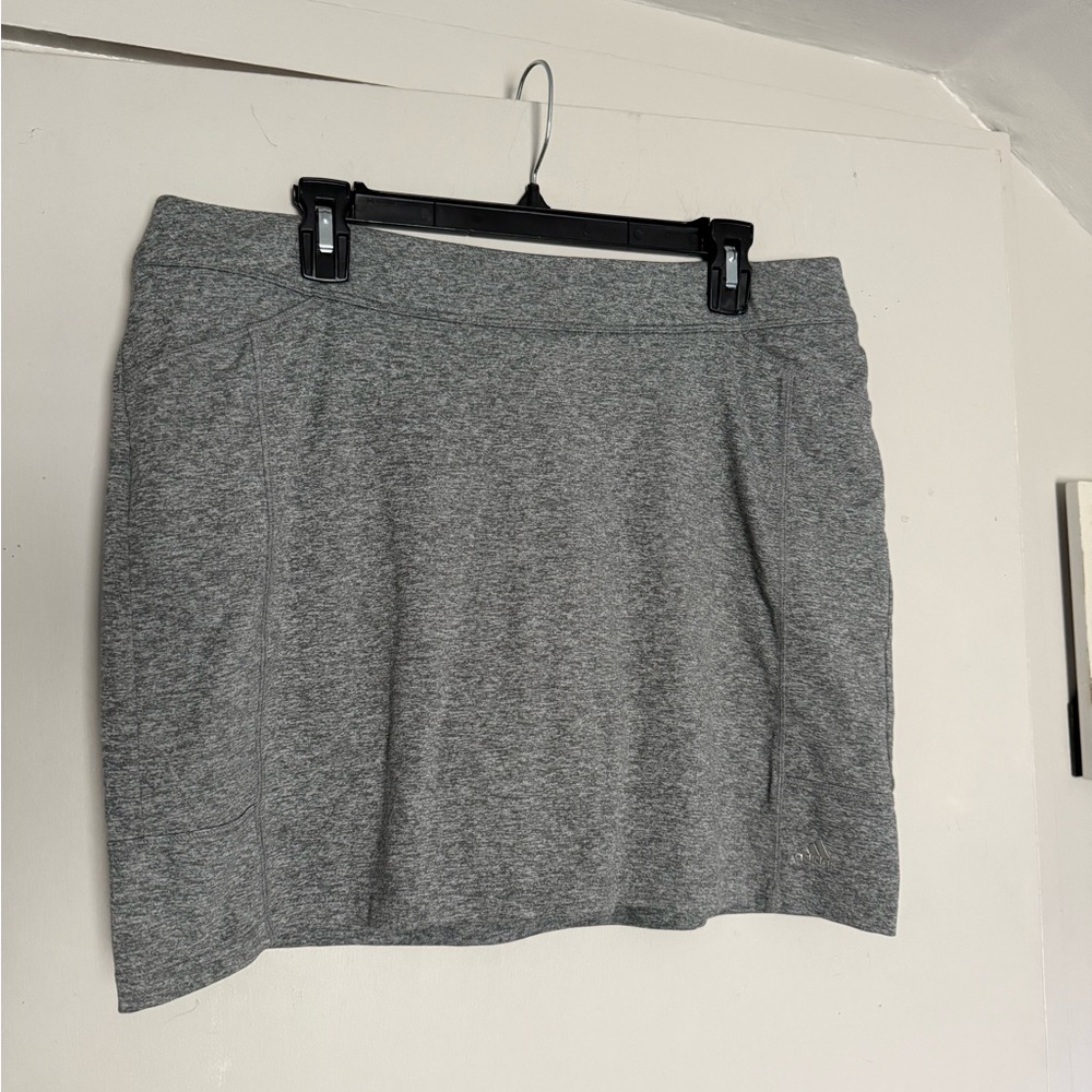 adidas Gray Heather Mini Skirt